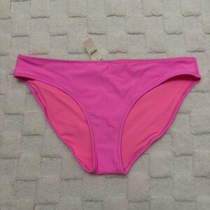 Aerie Hot Pink The Classic Bikini Swim Bottoms, Women’s X-Large, NWT
